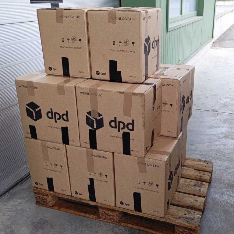 WineWallet Kartons Palette